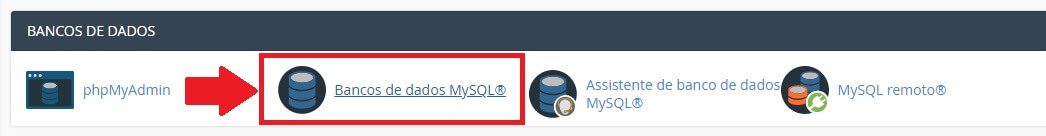 Acessando o Banco de Dados MySQL através do cPanel