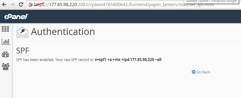 Como configurar SPF e DKIM no cPanel 3