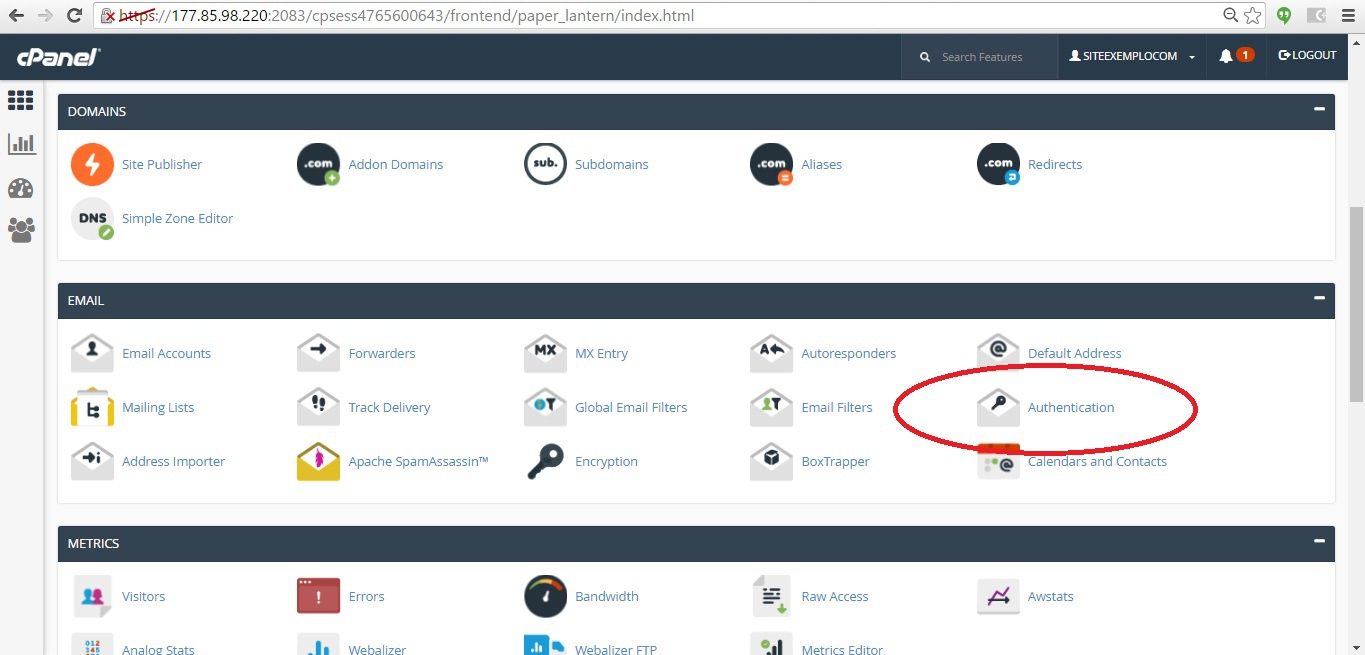 Como configurar SPF e DKIM no cPanel