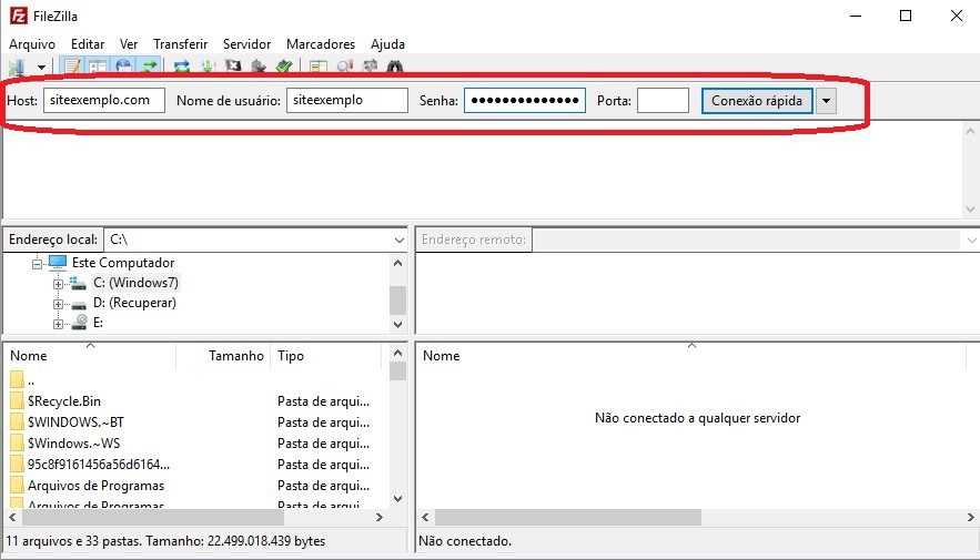 chmod permissoes arquivos filezilla 1