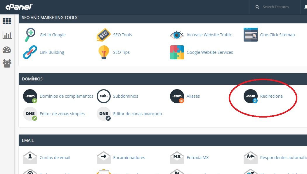 como redirecionar um dominio 1