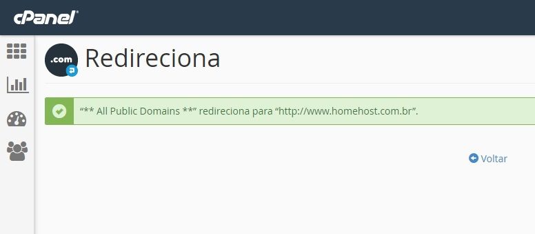 como redirecionar um dominio 3