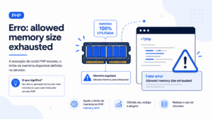 Erro allowed memory size exhausted