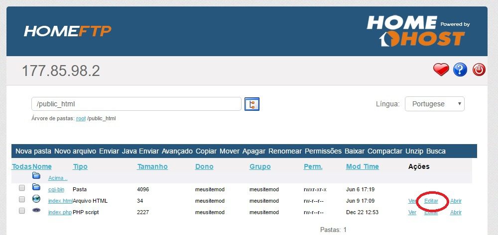 como editar arquvos pelo gerenciador de arquivos 10