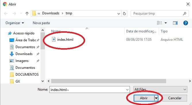 como editar arquvos pelo gerenciador de arquivos 5