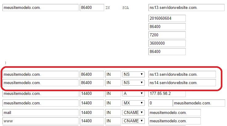 customizar servidor dns revenda de hospedagem 4