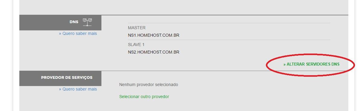 customizar servidor dns revenda de hospedagem registro br 9