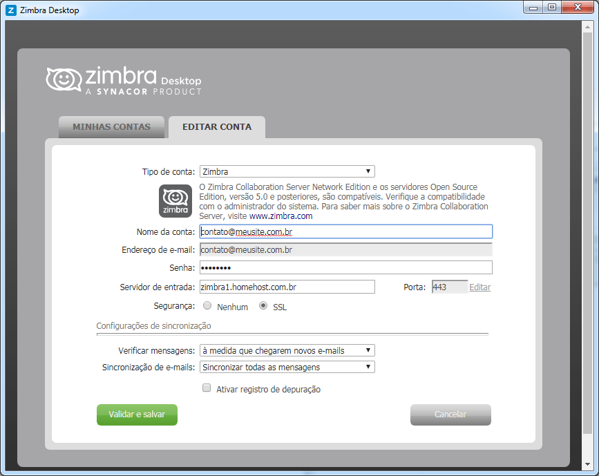 scarica zimbra desktop