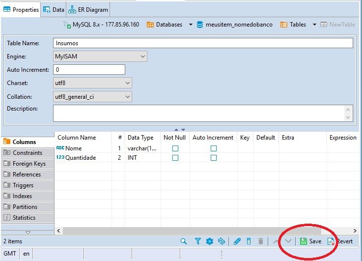 dbeaver create temporary table