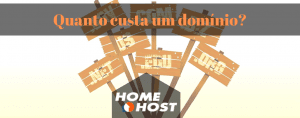 Quanto custa um domínio?