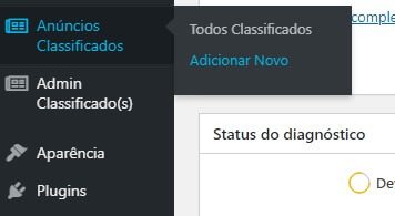 Cadastrando Anúncio de Classificados pelo Painel WordPress