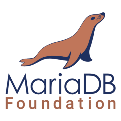 Logomarca do MariaDB Foundation