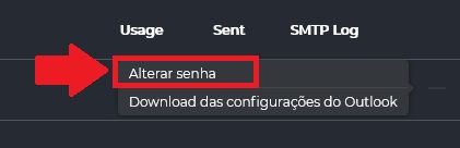 Alterar Senha de E-Mail