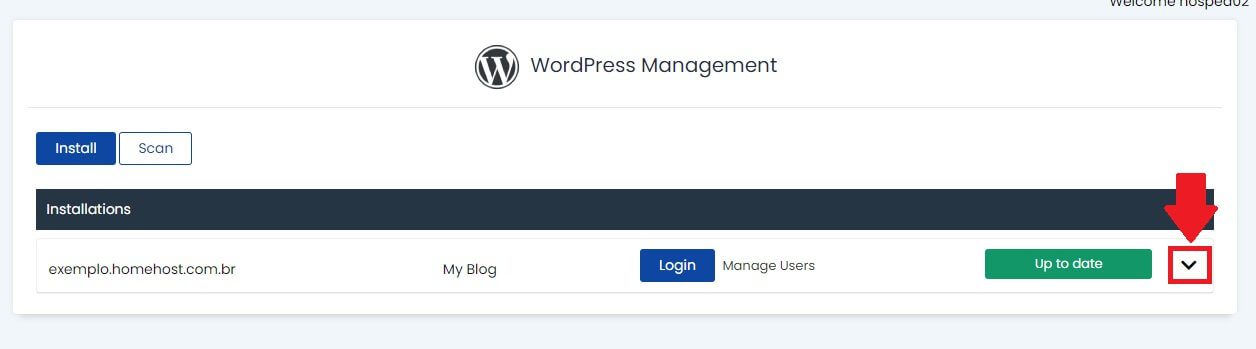 Ampliando as opções de gerenciamento do seu WordPress Manager para poder Desativar os Plugins do WordPress