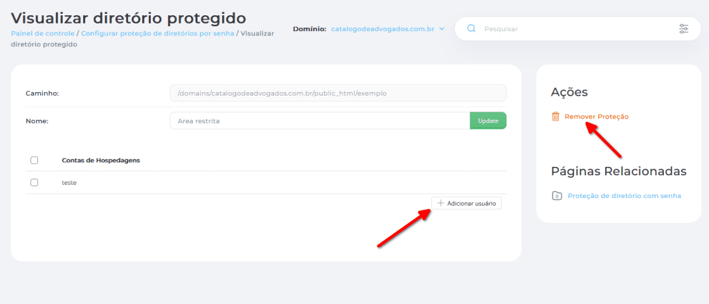 adicionar usuário