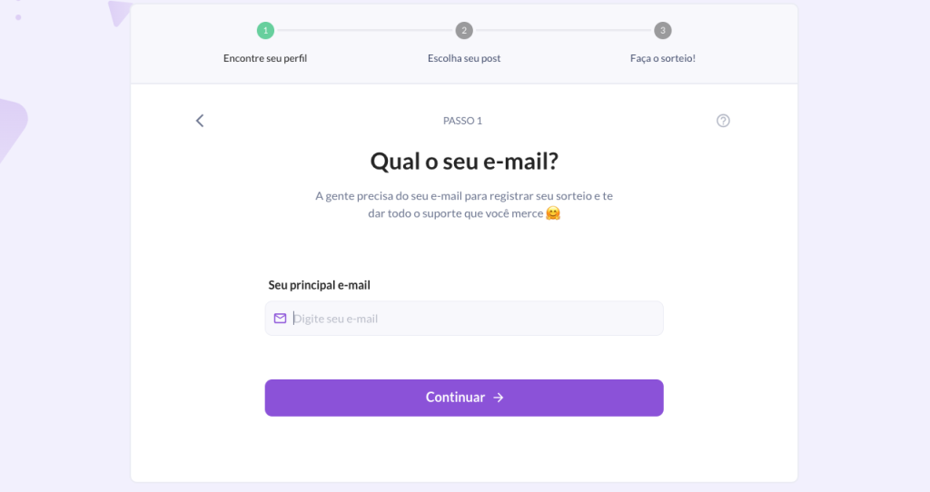 Sorteio Instagram: Passo a passo