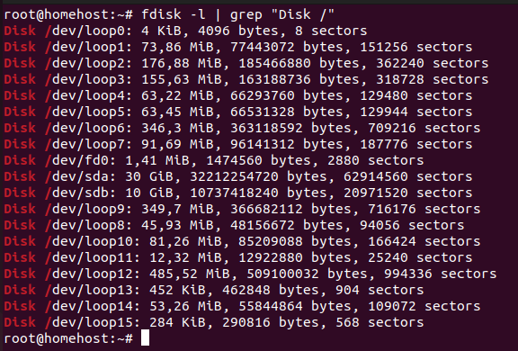 fdisk no linux