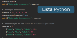 Lista Python: funções e aplicabilidade