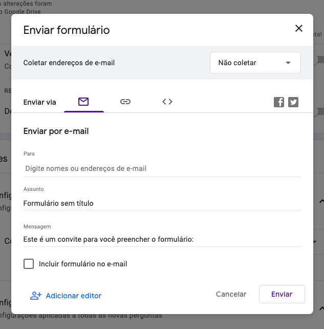 enviar formulario por email