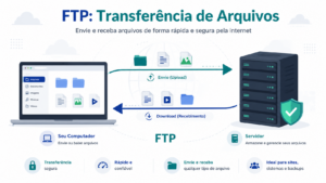 O que é FTP: transferência de arquivos entre computador e servidor