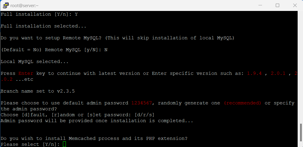 Instalar o Mysql