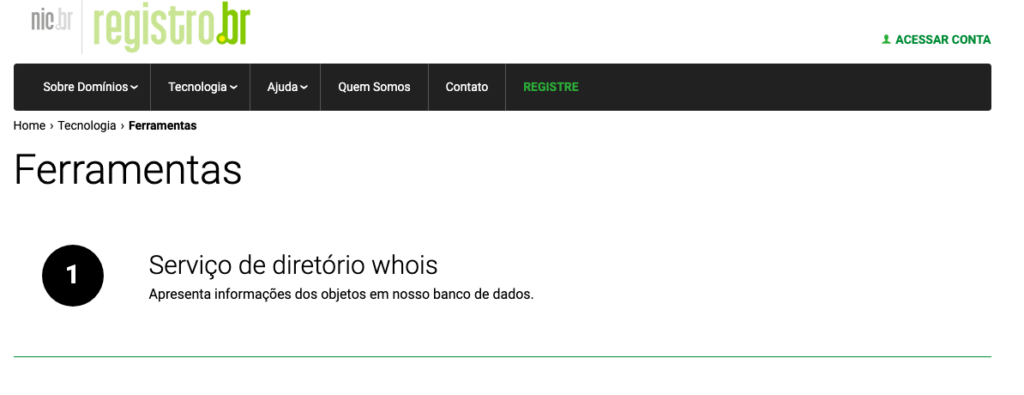 whois do registro.br