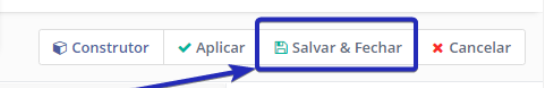 Salvar e fechar