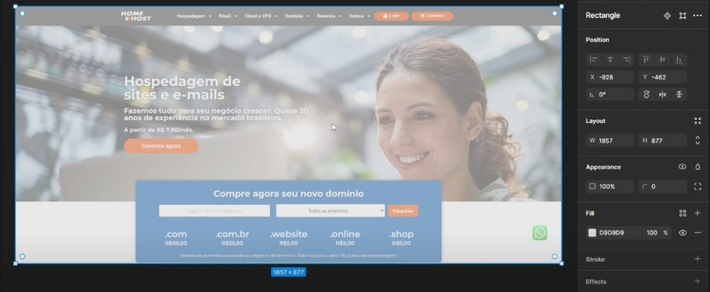 layout basico figma