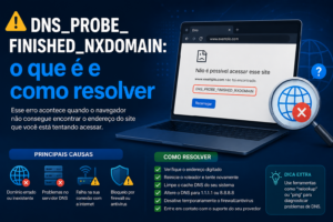 DNS_PROBE_FINISHED_NXDOMAIN