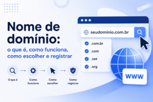 Nome de domínio - o que é, como funciona, como escolher e registrar
