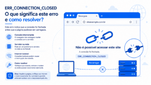 ERR_CONNECTION_CLOSED Capa