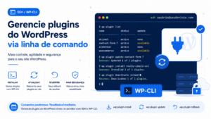 Atualizar plugins do WordPress via SSH usando WP-CLI