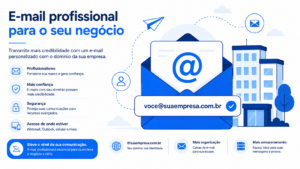 Email profissional - Capa